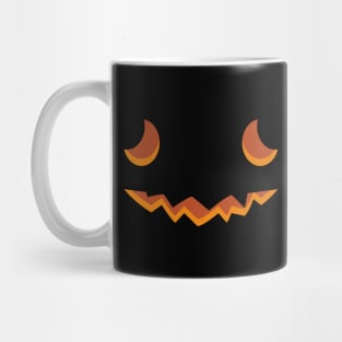Pumpkin face. Mug